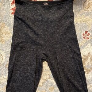 Spanx Assets Red Hot Label Heathered Black High-Waist Leggings Size L